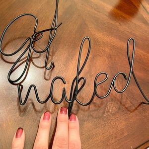 Get naked funky bathroom decor